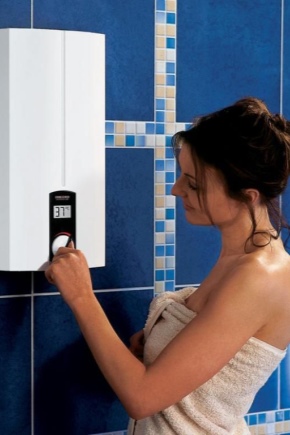 Электрические проточные водонагреватели на душ: обзор видов
