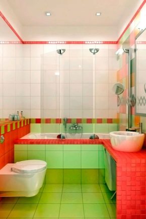 Обзор модной плитки для маленькой ванны: примеры дизайна 
