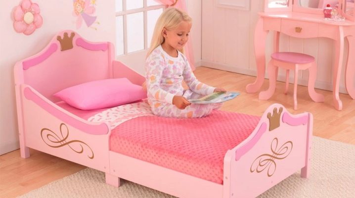 Кровати для девочек старше 3 лет