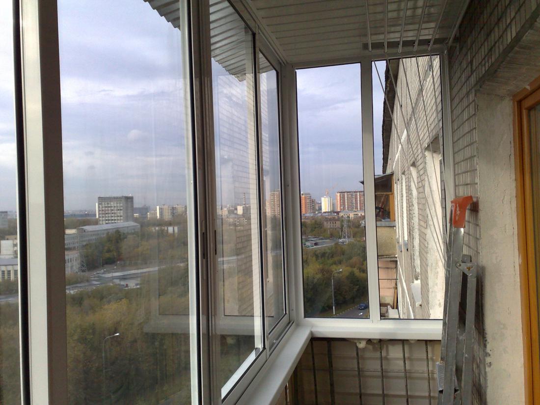 Алюминиевое остекление балконов (32 фото): установка профиля.